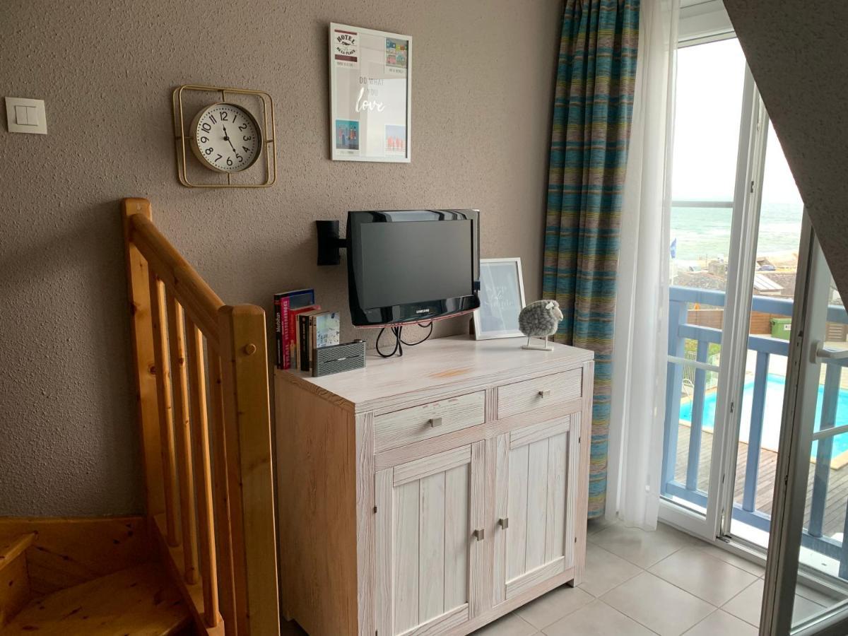 Duplex Vue Mer - Plage A 100M- 4 Lits - Parking Sous Sol Audierne Kültér fotó