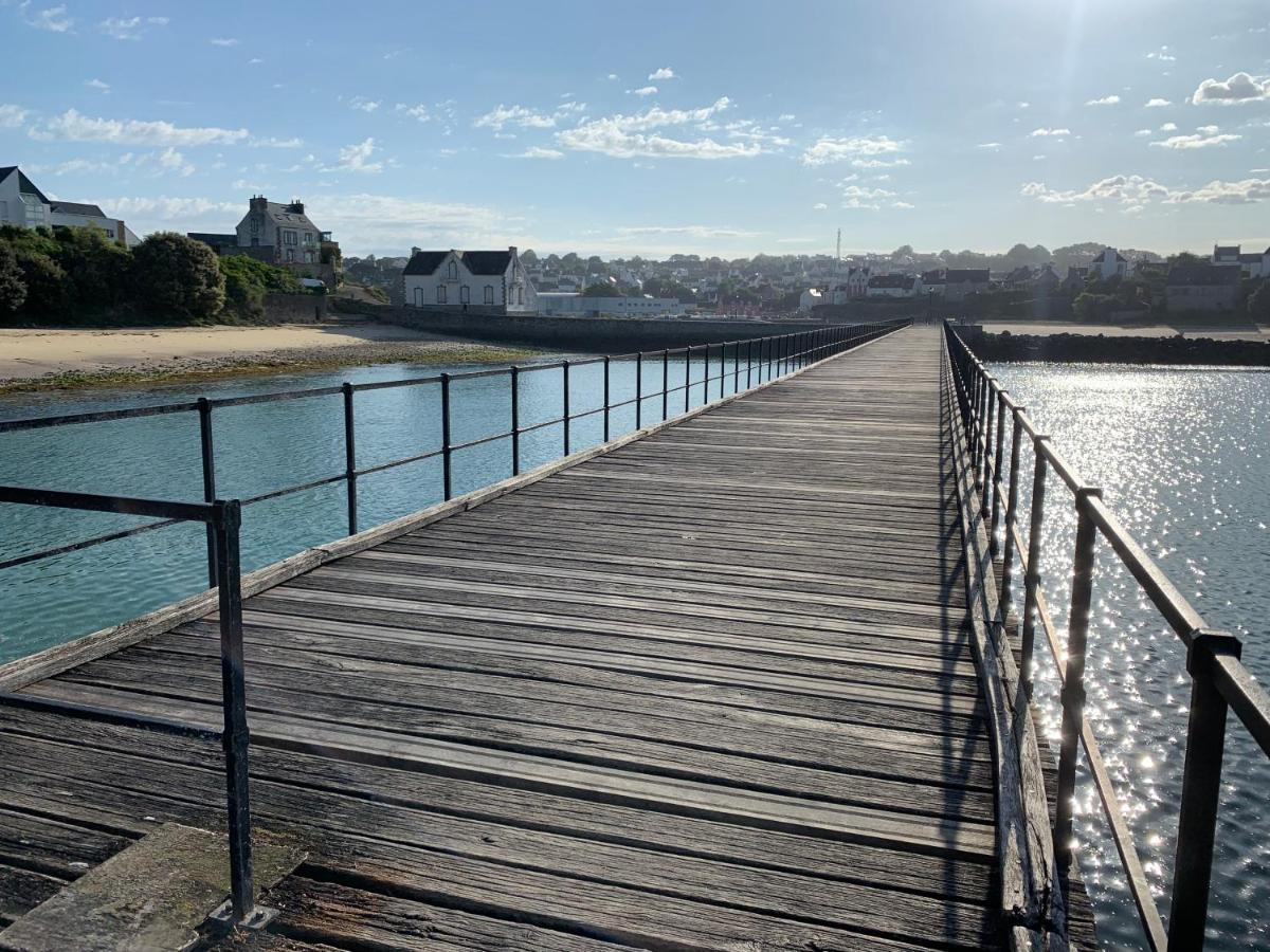 Duplex Vue Mer - Plage A 100M- 4 Lits - Parking Sous Sol Audierne Kültér fotó