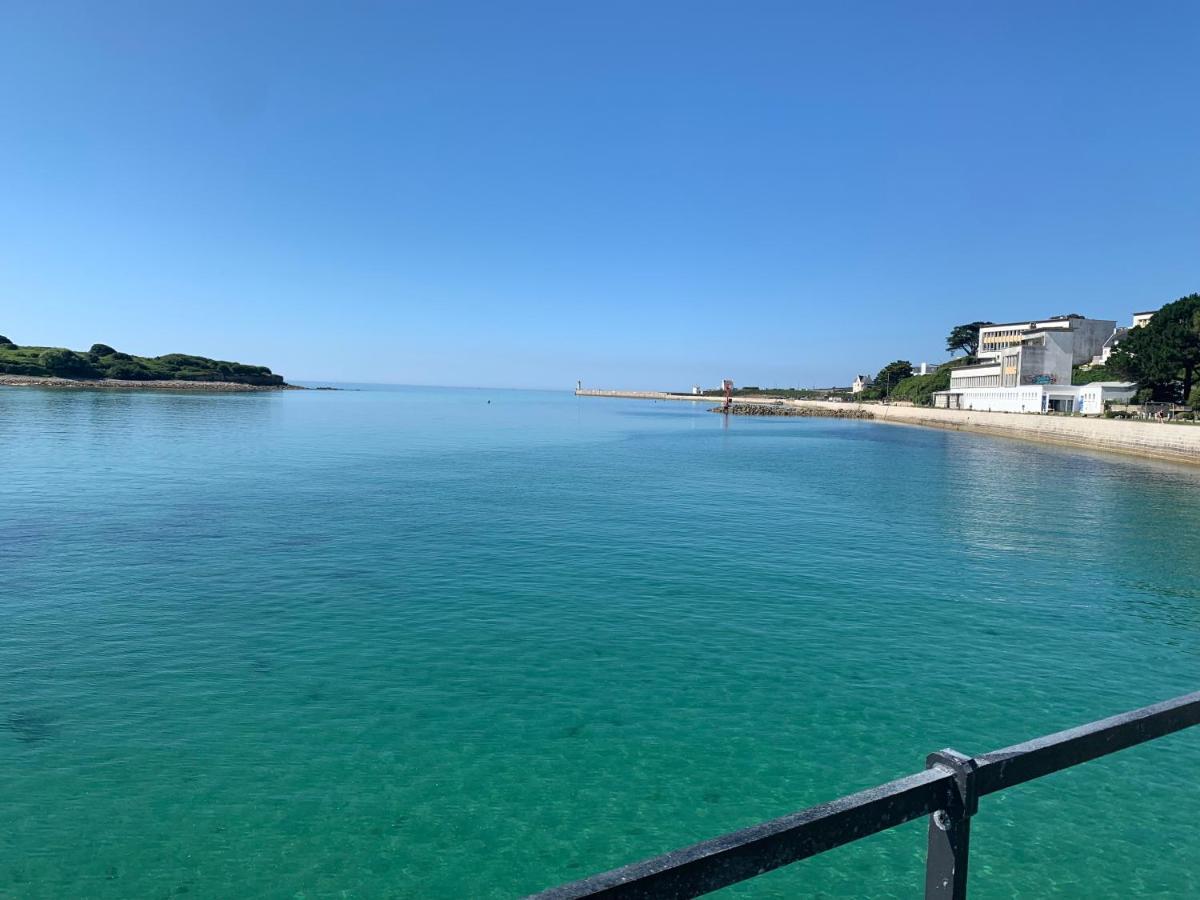 Duplex Vue Mer - Plage A 100M- 4 Lits - Parking Sous Sol Audierne Kültér fotó