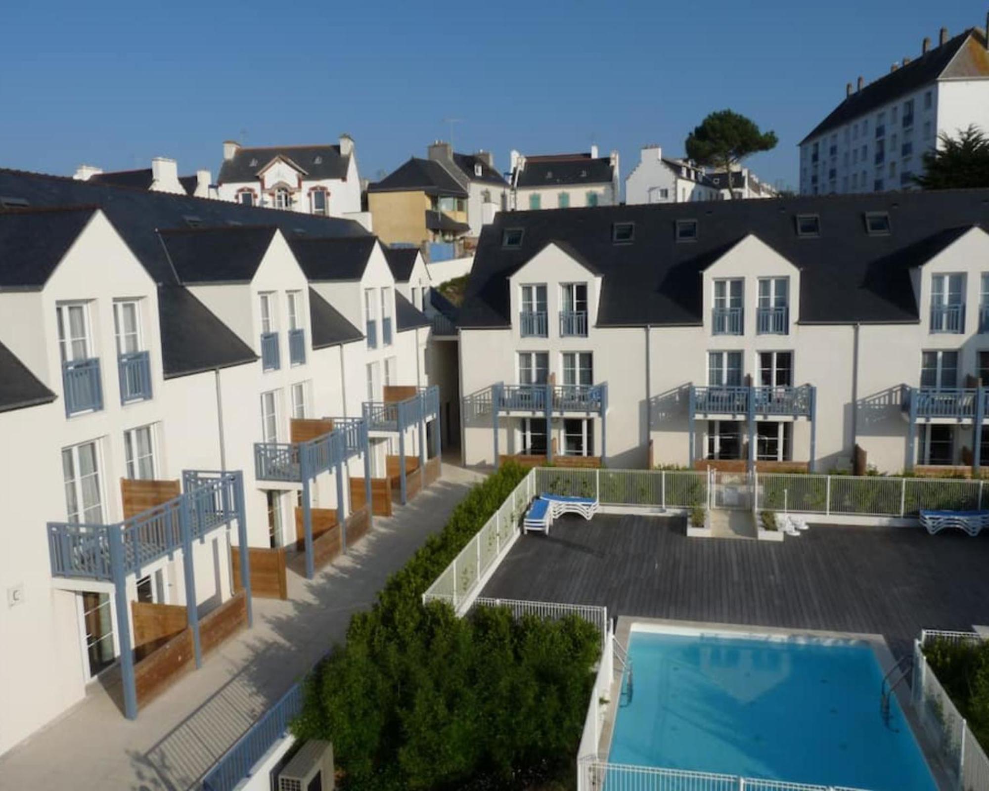 Duplex Vue Mer - Plage A 100M- 4 Lits - Parking Sous Sol Audierne Kültér fotó